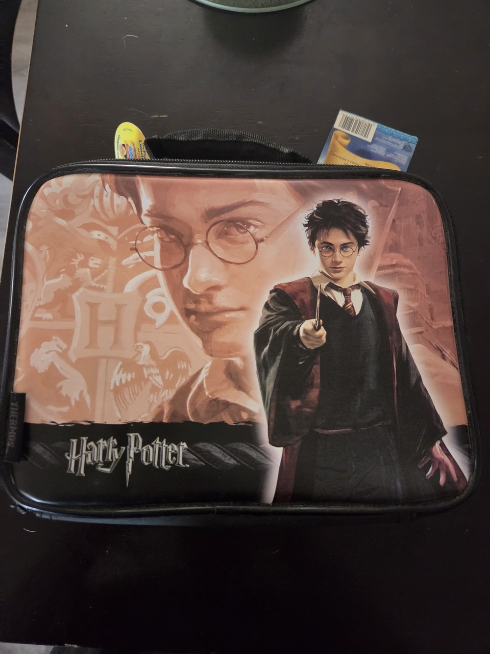 Harry Potter Black Lunch Bag
